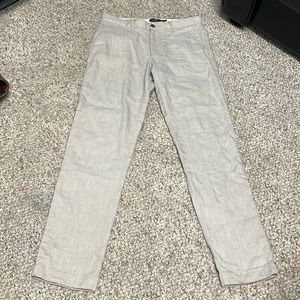 Club Monaco linen slacks